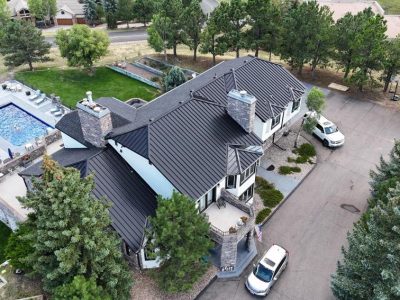 Residential Metal Roof Installation